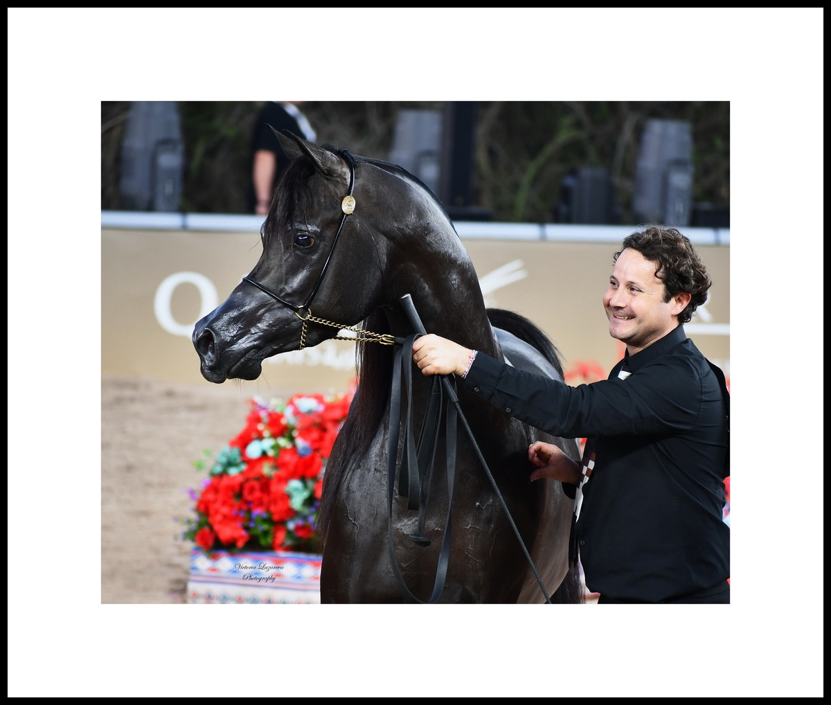 Giacomo Capacci & junior Arabian colt D Hayel